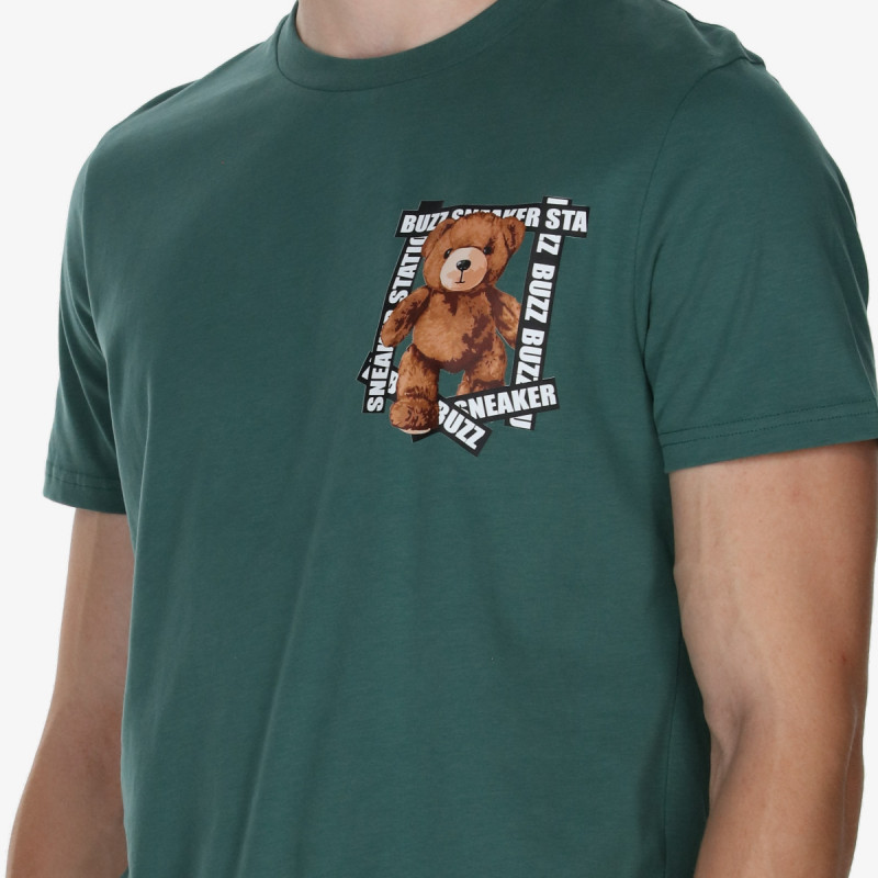 BUZZ KRATKA MAJICA POCKET TEDDY T-SHIRT 
