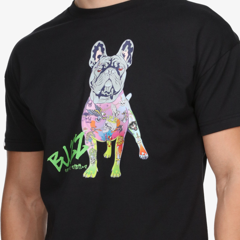 BUZZ KRATKA MAJICA Art Frenchie 
