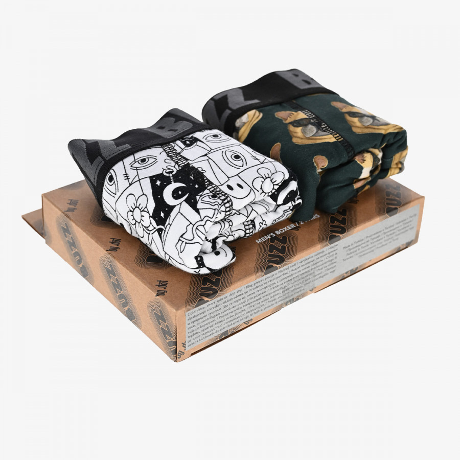 BUZZ BOKSARICE MEN PRINTED BOXER 