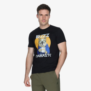 BUZZ KRATKA MAJICA HIPSTER NAMASTE T-SHIRT 