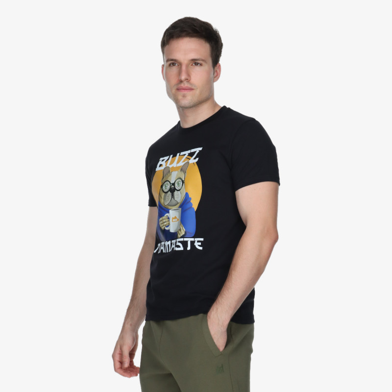BUZZ KRATKA MAJICA HIPSTER NAMASTE T-SHIRT 