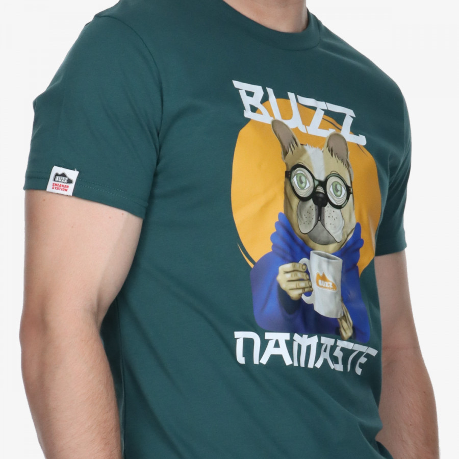 BUZZ KRATKA MAJICA HIPSTER NAMASTE T-SHIRT 