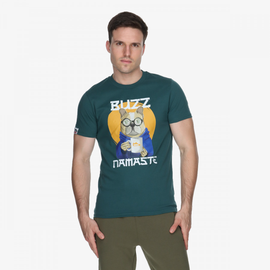 BUZZ KRATKA MAJICA HIPSTER NAMASTE T-SHIRT 