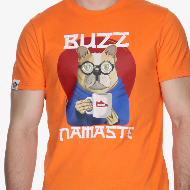 BUZZ KRATKA MAJICA HIPSTER NAMASTE T-SHIRT 