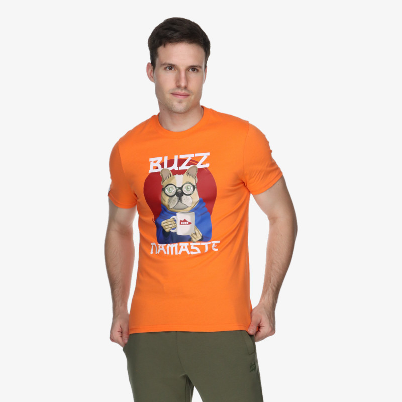 BUZZ KRATKA MAJICA HIPSTER NAMASTE T-SHIRT 