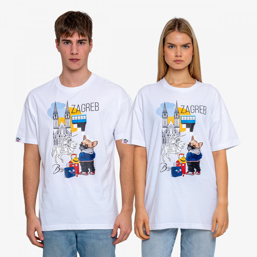 BUZZ KRATKA MAJICA ZAGREB SOUVENIR 