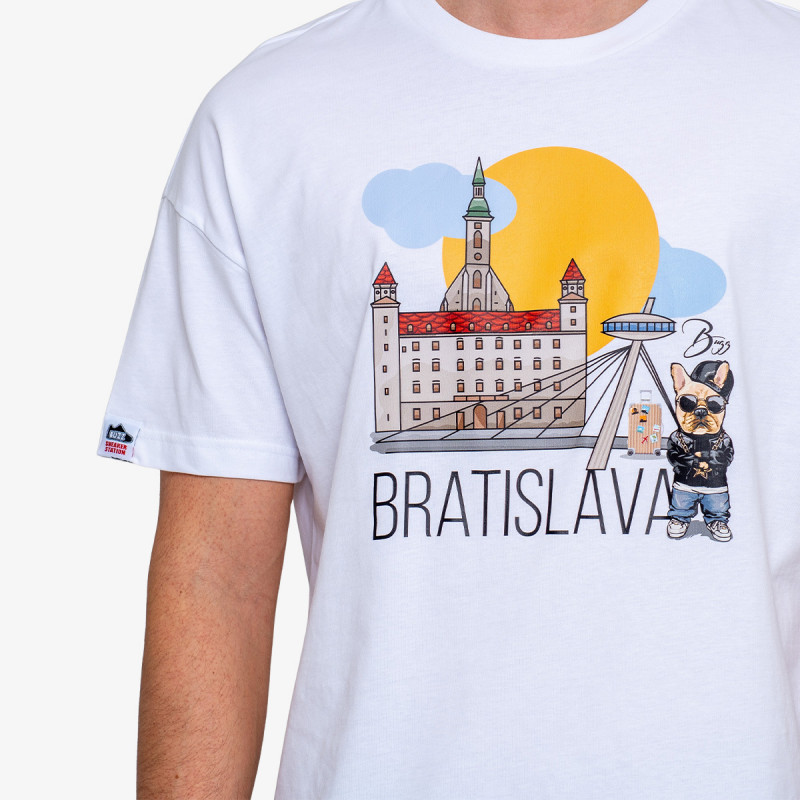 BUZZ KRATKA MAJICA BRATISLAVA SOUVENIR 