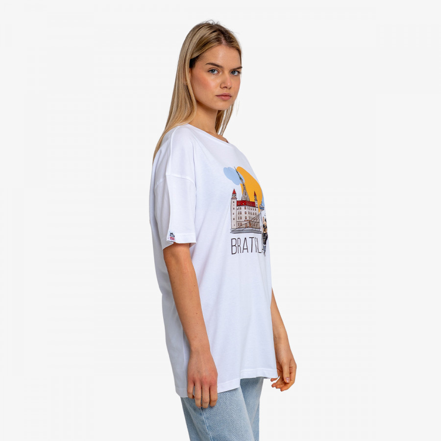 BUZZ KRATKA MAJICA BRATISLAVA SOUVENIR 