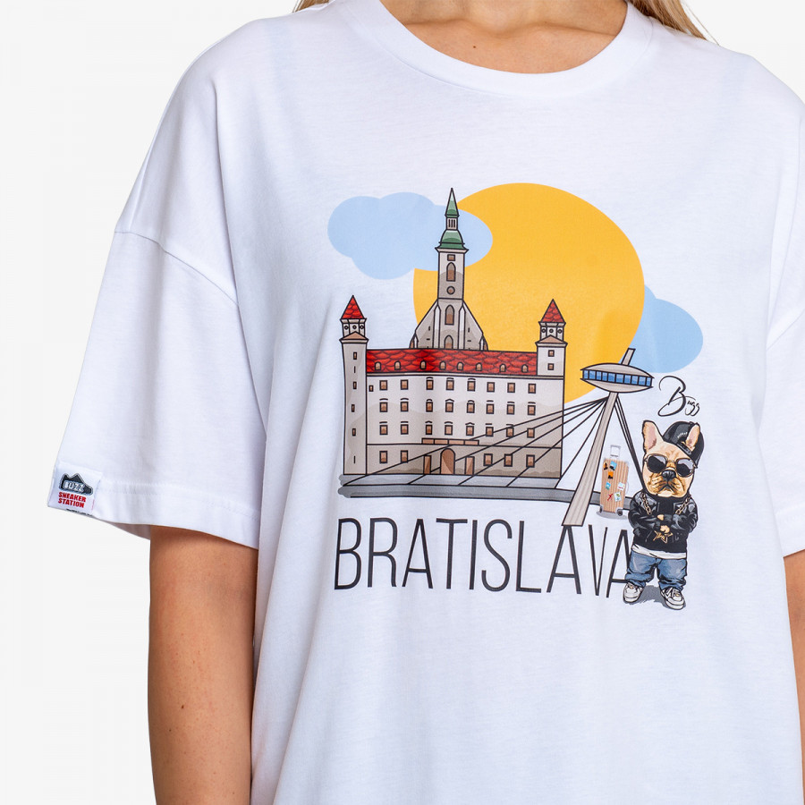 BUZZ KRATKA MAJICA BRATISLAVA SOUVENIR 