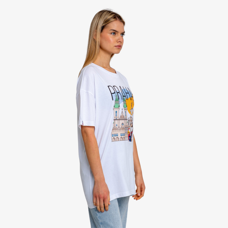 BUZZ KRATKA MAJICA PRAHA SOUVENIR 