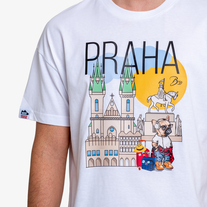 BUZZ KRATKA MAJICA PRAHA SOUVENIR 