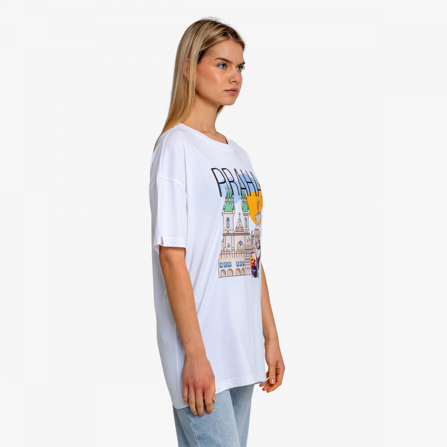 BUZZ KRATKA MAJICA PRAHA SOUVENIR 