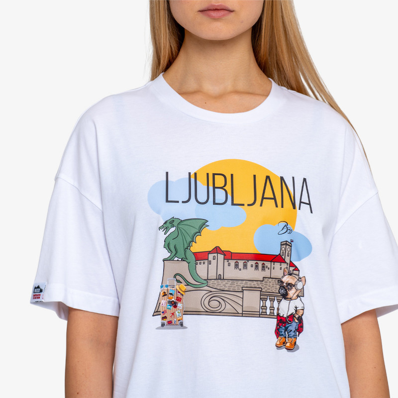 BUZZ KRATKA MAJICA LJUBLJANA SOUVENIR 