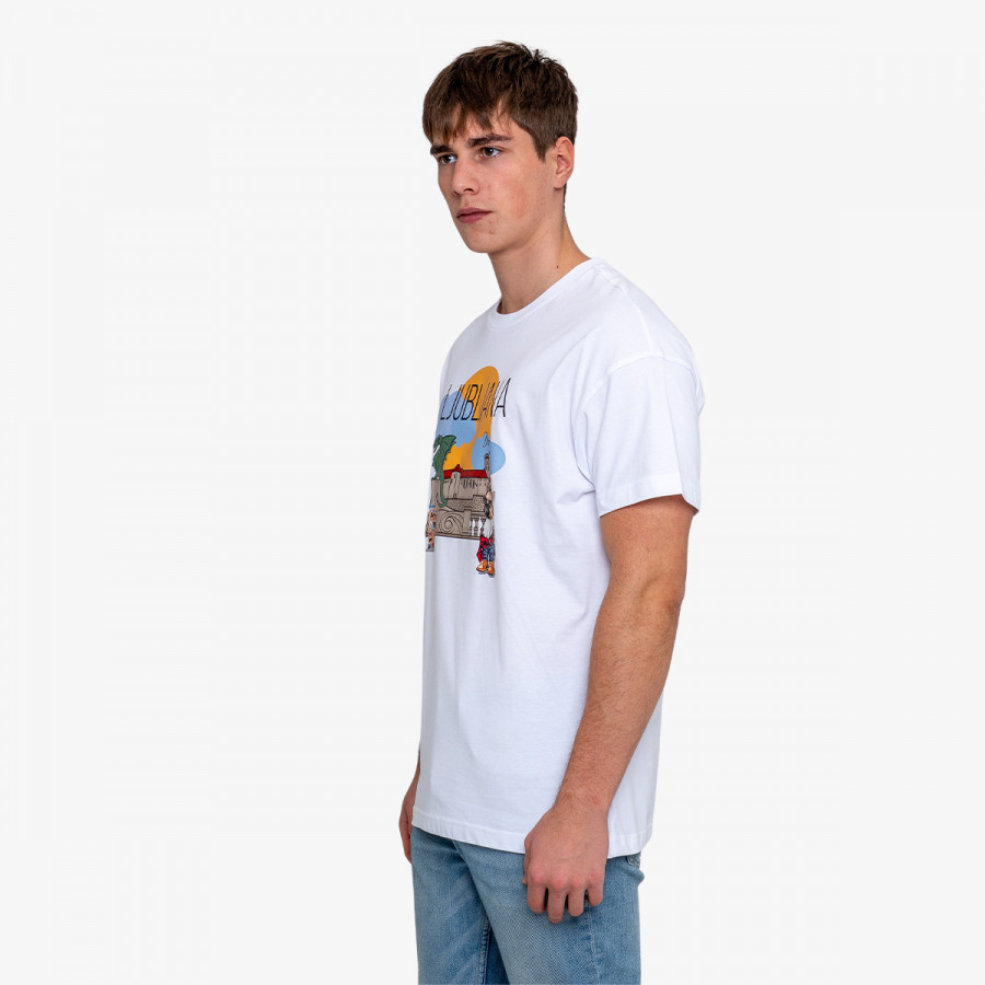 BUZZ KRATKA MAJICA LJUBLJANA SOUVENIR 