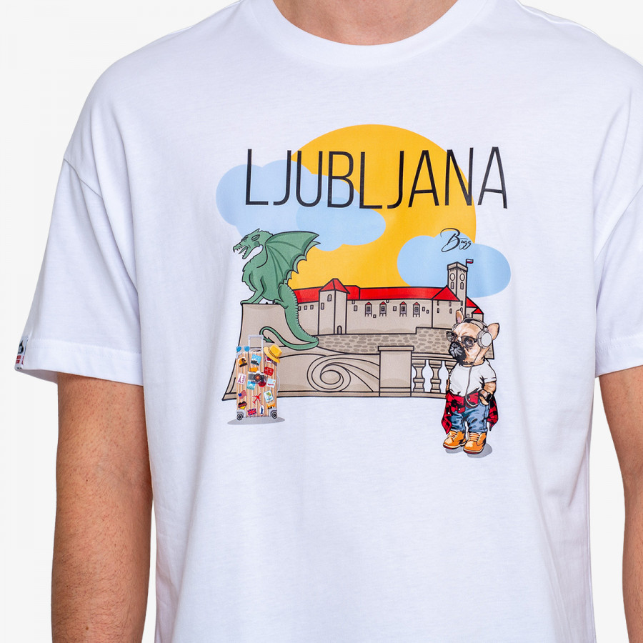 BUZZ KRATKA MAJICA LJUBLJANA SOUVENIR 