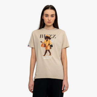BUZZ KRATKA MAJICA COUTURE SHOPPING T-SHIRT 