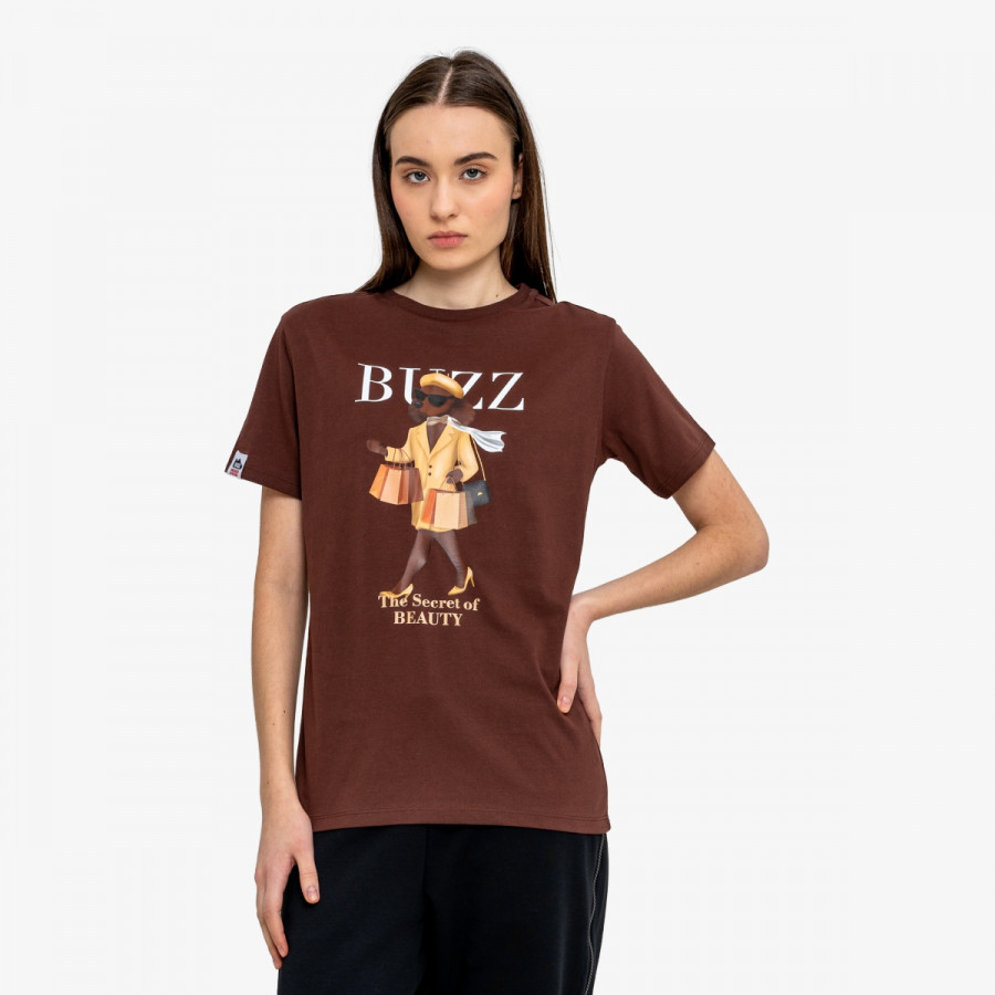 BUZZ KRATKA MAJICA COUTURE SHOPPING T-SHIRT 