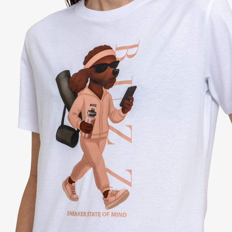 BUZZ KRATKA MAJICA COUTURE YOGA T-SHIRT 