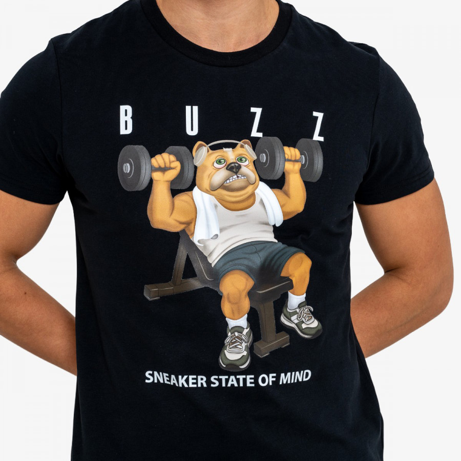 BUZZ KRATKA MAJICA HIPSTER GYM T-SHIRT 