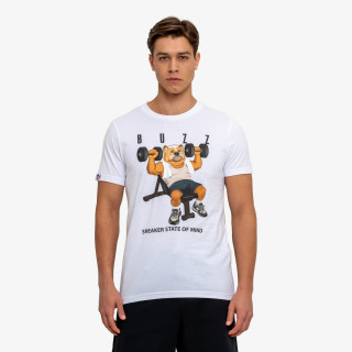BUZZ KRATKA MAJICA HIPSTER GYM T-SHIRT 