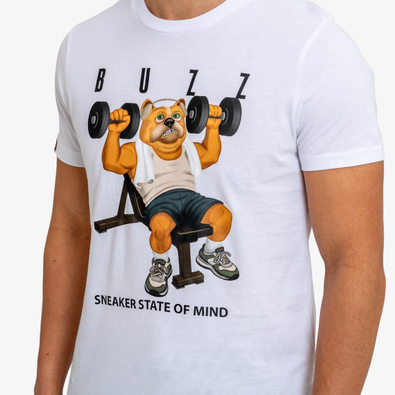 BUZZ KRATKA MAJICA HIPSTER GYM T-SHIRT 