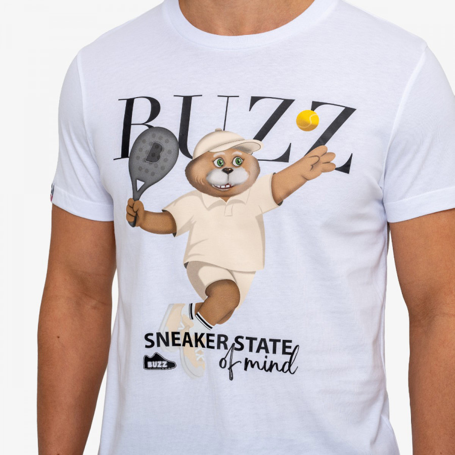 BUZZ KRATKA MAJICA SIMKE PADEL T-SHIRT 