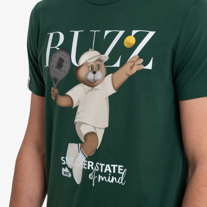 BUZZ KRATKA MAJICA SIMKE PADEL T-SHIRT 
