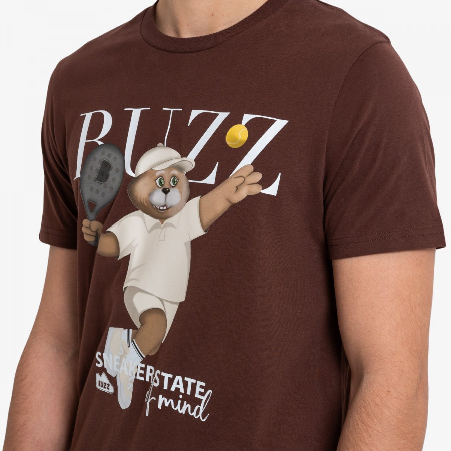 BUZZ KRATKA MAJICA SIMKE PADEL T-SHIRT 