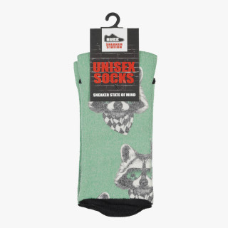 BUZZ Nogavice BUZZ SOCKS RACCOON 