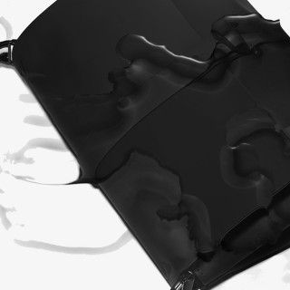 Gaston Luga Torbica Spläsh Crossbody Bag - Black 