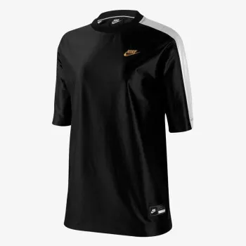 NIKE Tekstil CI9970-010 W NSW SS TOP GLM DNK 