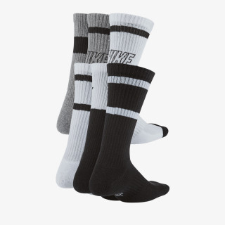 NIKE Nogavice Y NK EVERYDAY CUSH CREW 6PR -GFX2 