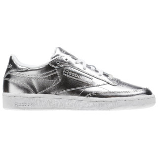 REEBOK Superge CLUB C 85 S SHINE   SILVER/WHITE