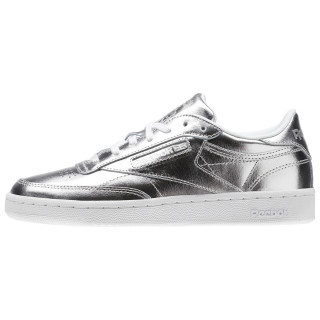 REEBOK Superge CLUB C 85 S SHINE   SILVER/WHITE