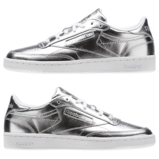 REEBOK Superge CLUB C 85 S SHINE   SILVER/WHITE