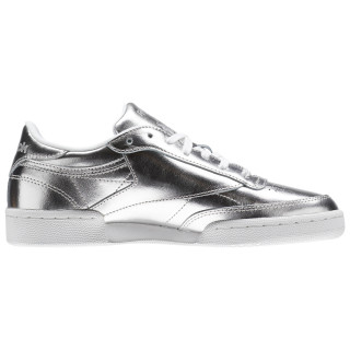 REEBOK Superge CLUB C 85 S SHINE   SILVER/WHITE