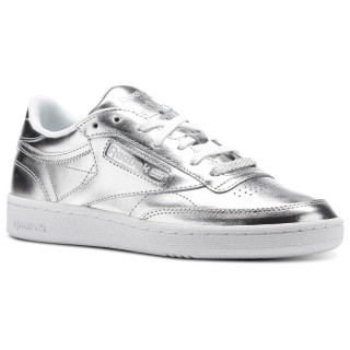 REEBOK Superge CLUB C 85 S SHINE   SILVER/WHITE