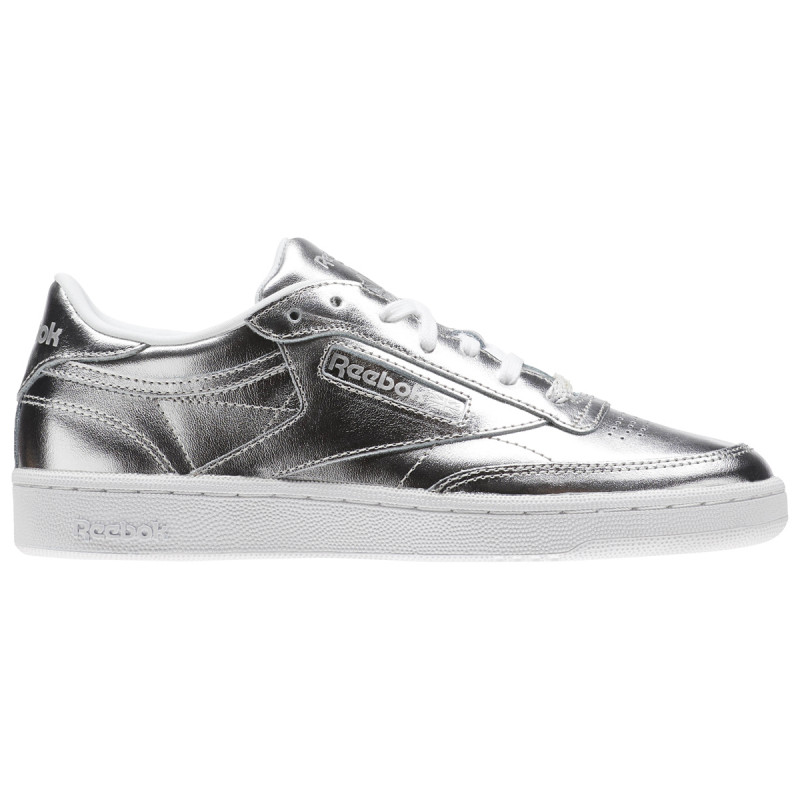 REEBOK Superge CLUB C 85 S SHINE   SILVER/WHITE