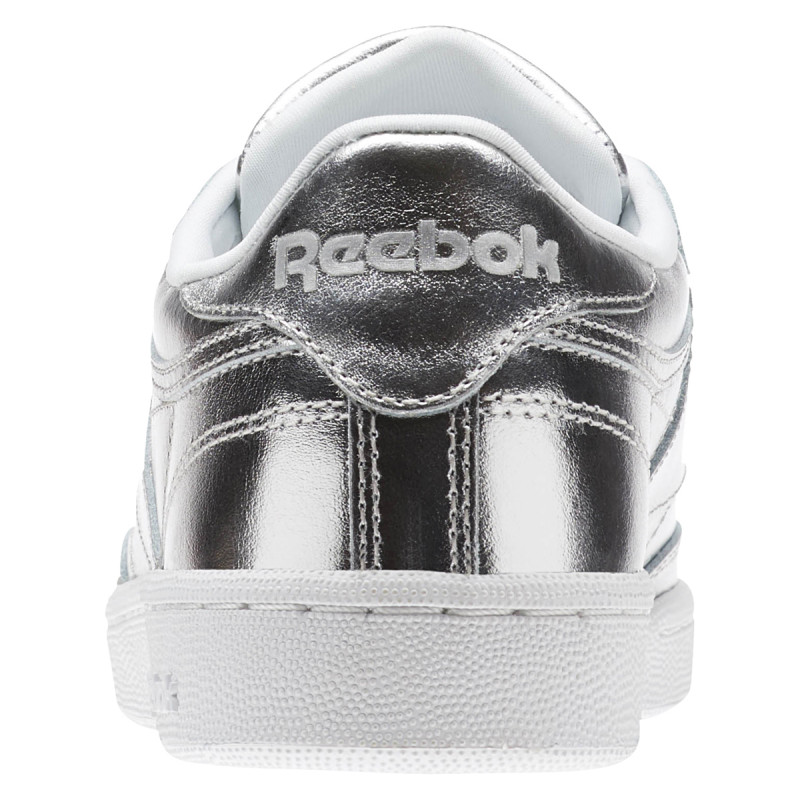 REEBOK Superge CLUB C 85 S SHINE   SILVER/WHITE
