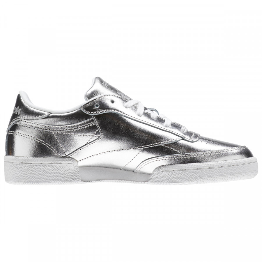 REEBOK Superge CLUB C 85 S SHINE   SILVER/WHITE