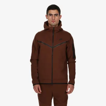 NIKE Kapucar NIKE Kapucar M NSW TCH FLC HOODIE FZ WR 