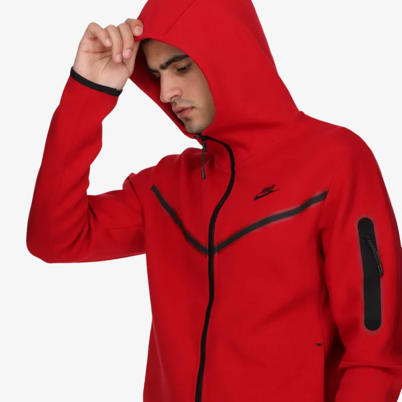 NIKE Kapucar M NSW TCH FLC HOODIE FZ WR 