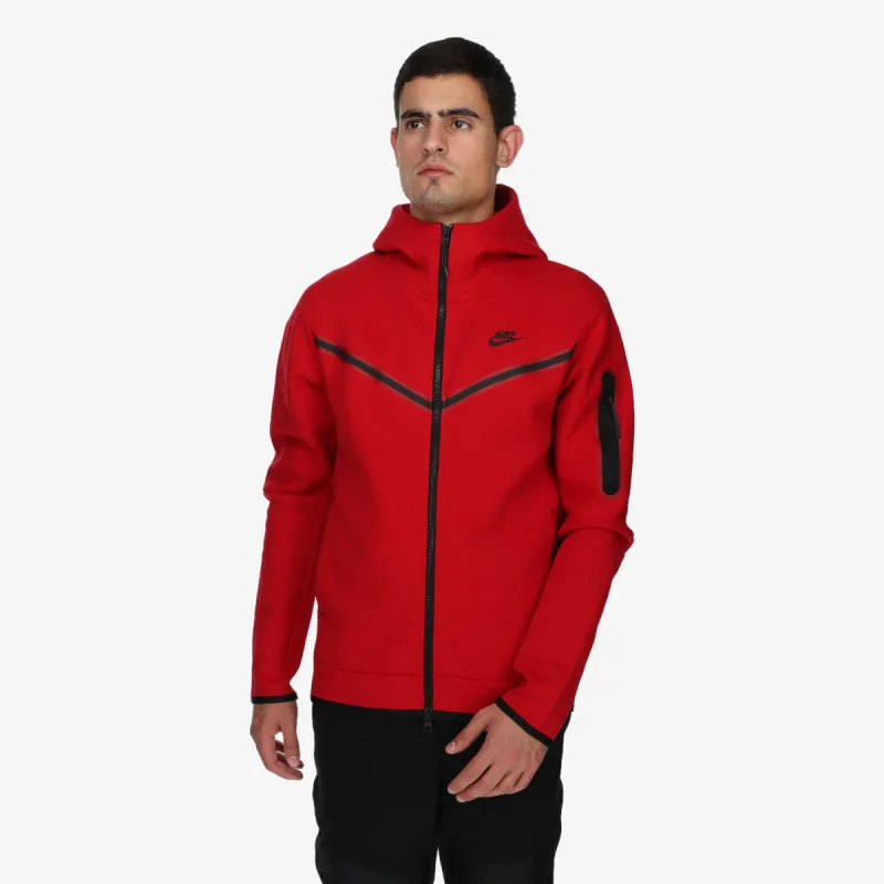 NIKE Kapucar M NSW TCH FLC HOODIE FZ WR 