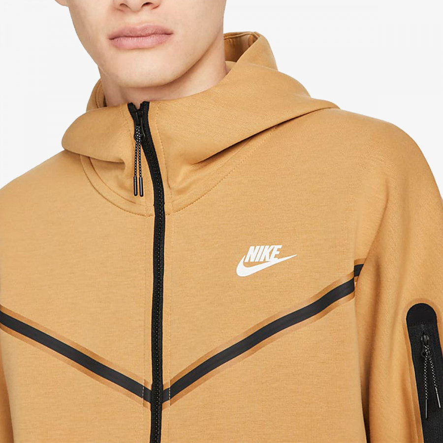 NIKE KAPUCAR M NSW TCH FLC HOODIE FZ WR 