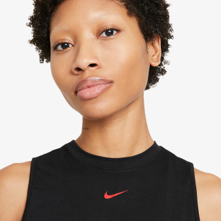 NIKE TOP W NK DRY CLRBK STRIPE MUSCL T 