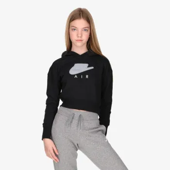 NIKE Kapucar NIKE Kapucar G NSW AIR FT CROP HOODIE HBR 