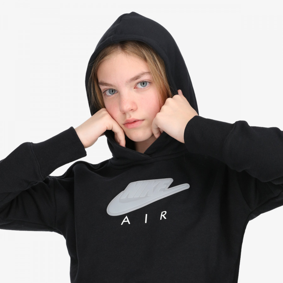 NIKE KAPUCAR G NSW AIR FT CROP HOODIE HBR 