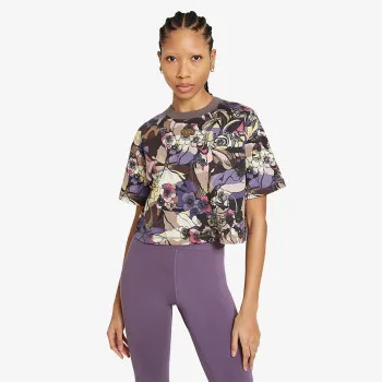 NIKE Majica z dolgimi rokavi W NSW FEMME TOP SS AOP 