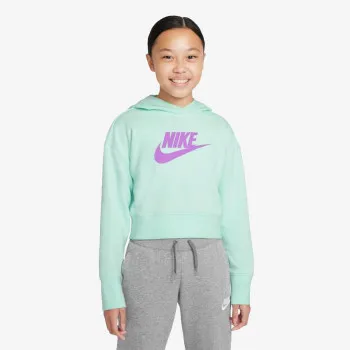 NIKE Kapucar G NSW CLUB FT CROP HOODIE HBR 