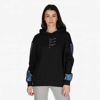 NIKE Pulover NIKE Pulover W NSW FLC GX HOODIE OPAL 